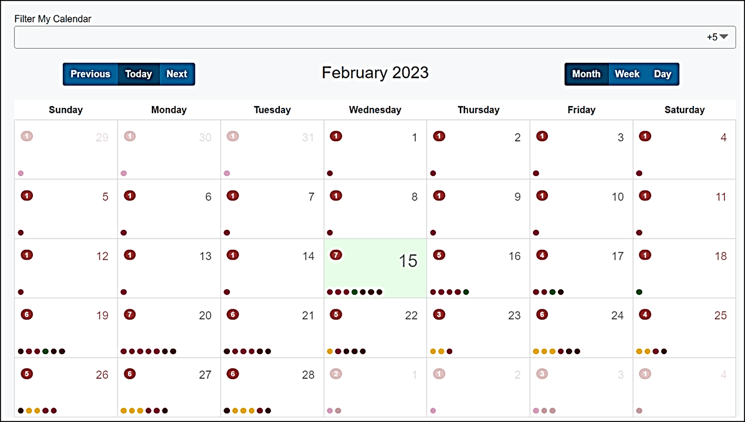 OC calendar connector - 1