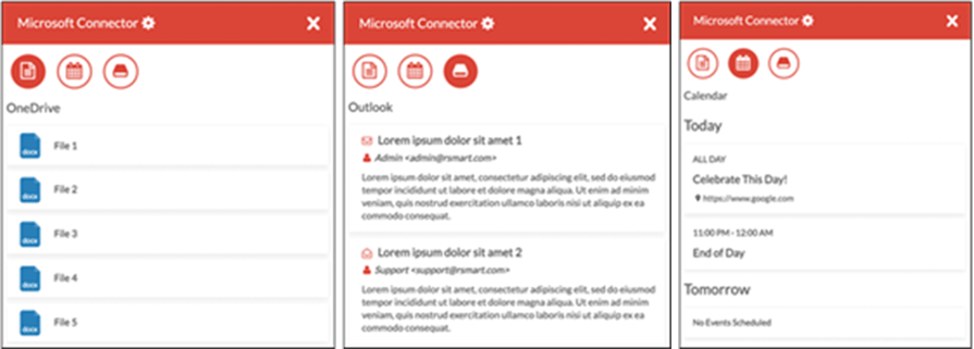 microsoft connector boxes grouped